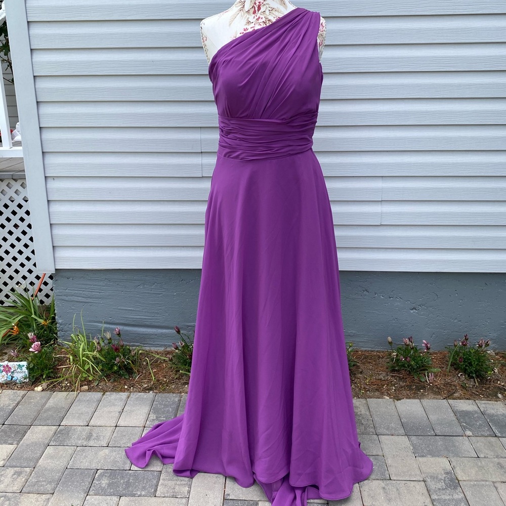 Purple Bridesmaid Dress